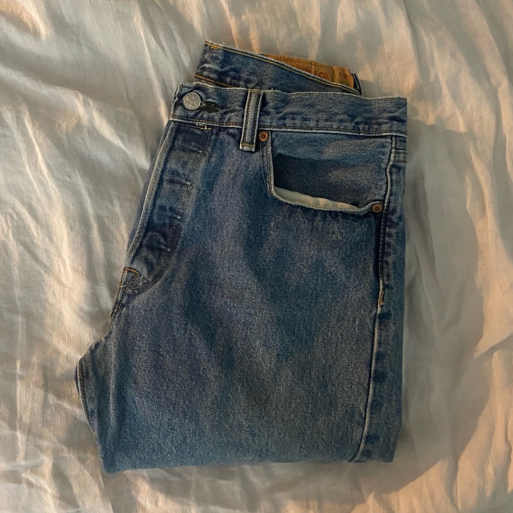 Levi's Blue Straight Leg Women's Jeans